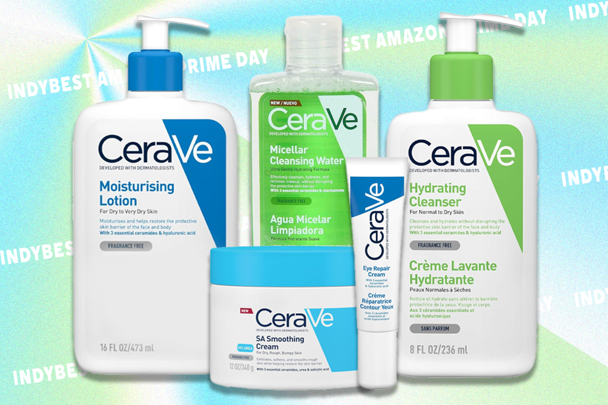CeraVe has up to 40 per cent off in Amazon Prime Day sale – this is what we’re buying