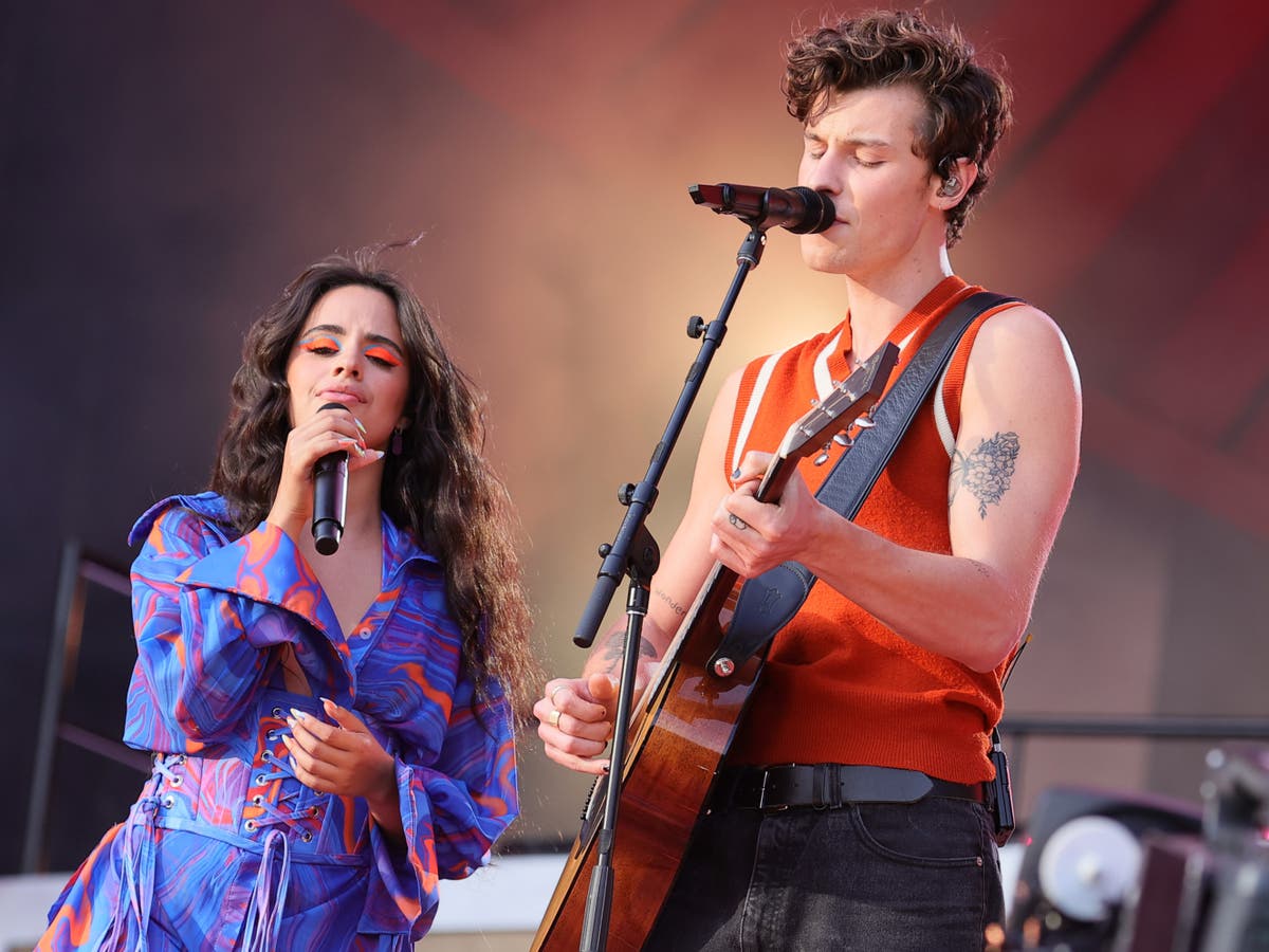 Camila Cabello and Shawn Mendes are seen together one year after split