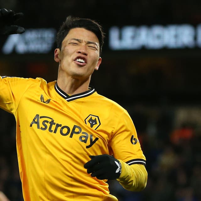 Wolves striker Hee Chan Hwang was the target of an alleged racist remark in Italy (Barrington Coombs/PA)