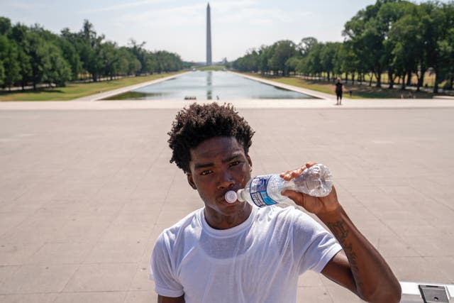 <p>The Washington D.C. area will be under an excessive heat warning next week, as parts of the country continued to face a heat wave.</p>