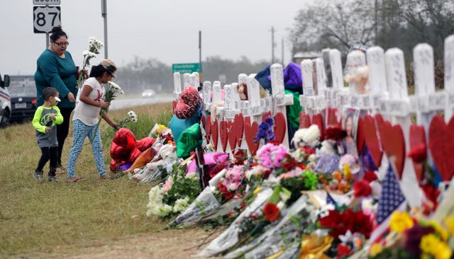 Church Shooting Texas Demolition