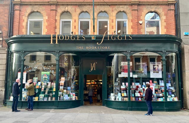 <p>The bookshop in Dublin, Ireland</p>
