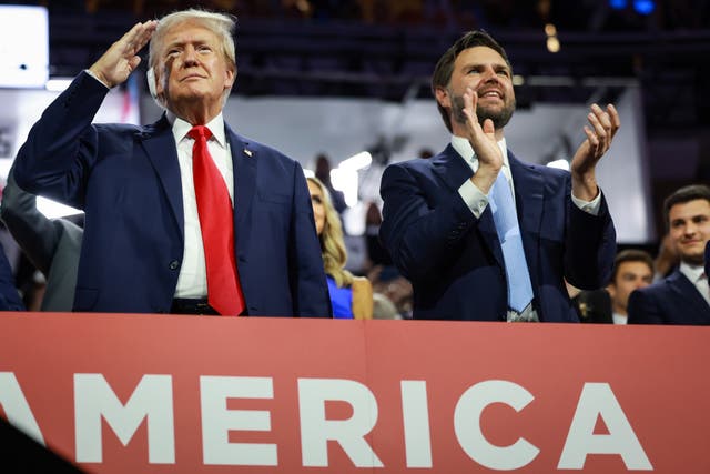 <p>JD Vance was announced as Donald Trump’s running mate on 15 July, 2024 </p>