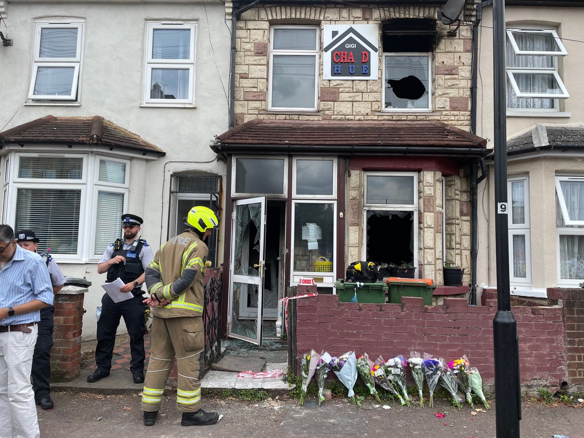 Third child dies after house fire in east London