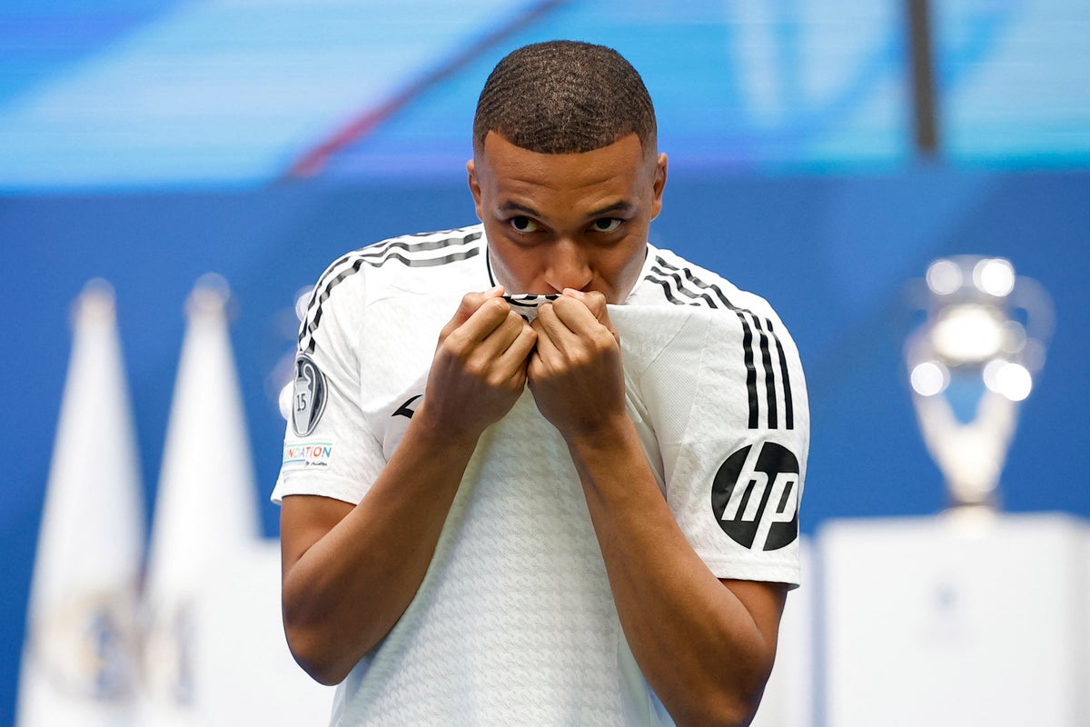 Kylian Mbappe press conference LIVE: Real Madrid make French superstar’s “dream” come true