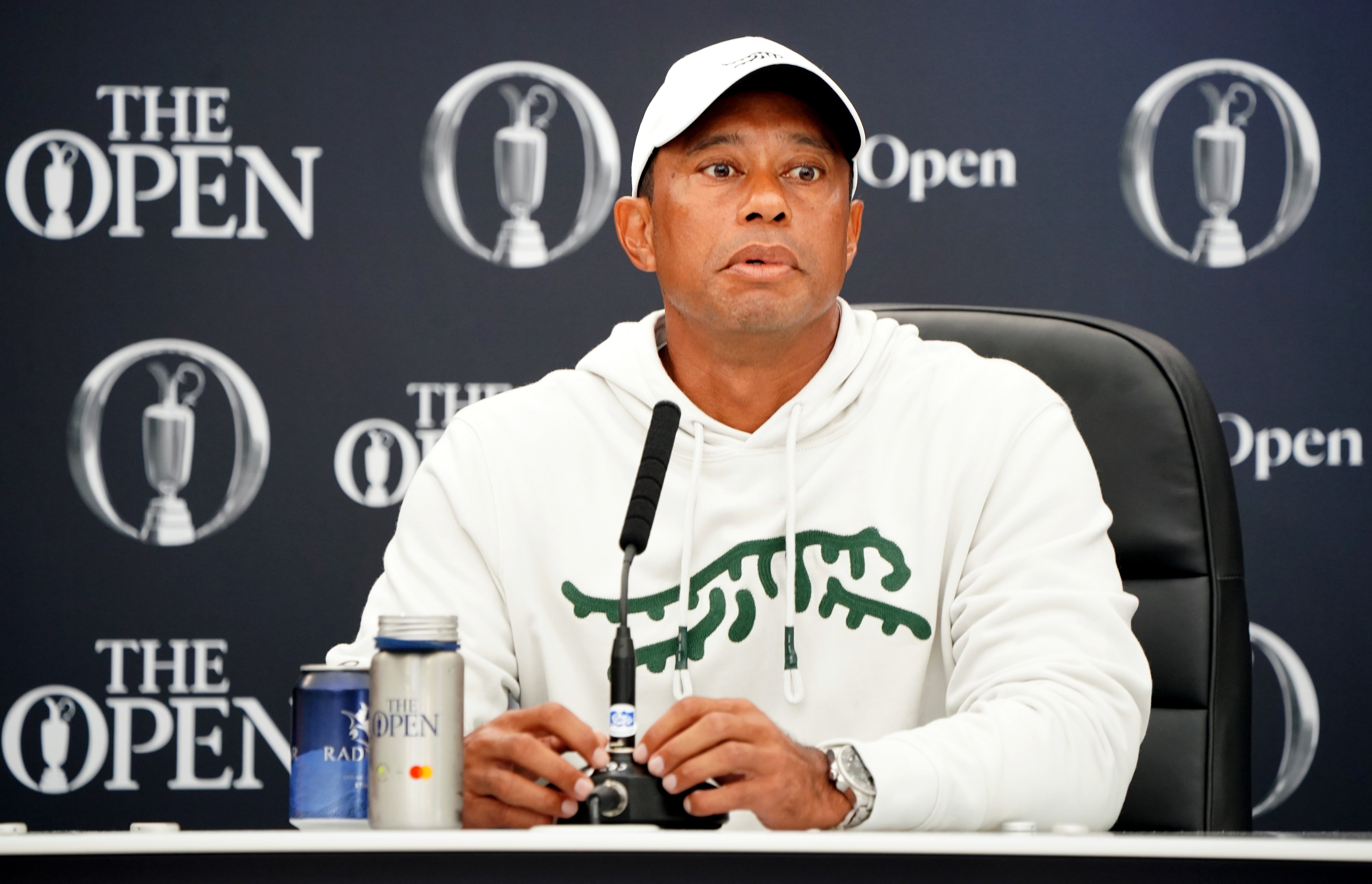 Tiger Woods has aimed a barbed comment at Colin Montgomerie after the Scot suggested he should retire (Jane Barlow/PA)