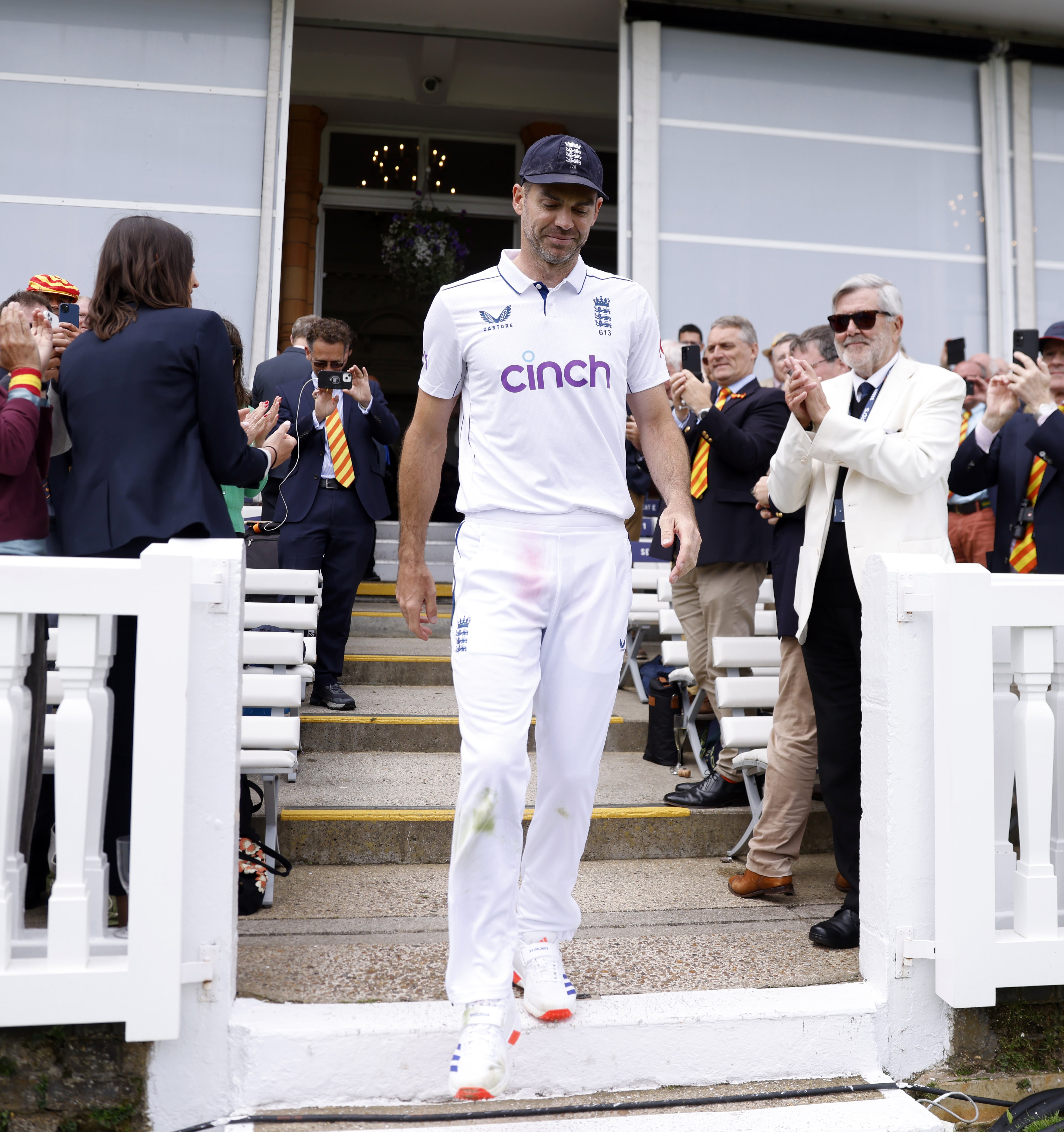 James Anderson was the centre of attention at Lord’s last week (Steven Paston/PA)