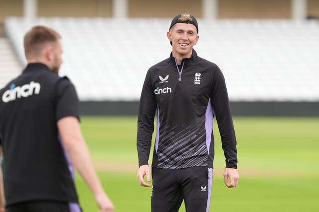 Zak Crawley is ready to embrace England’s “changing of the guard” this week (Martin Rickett/PA)