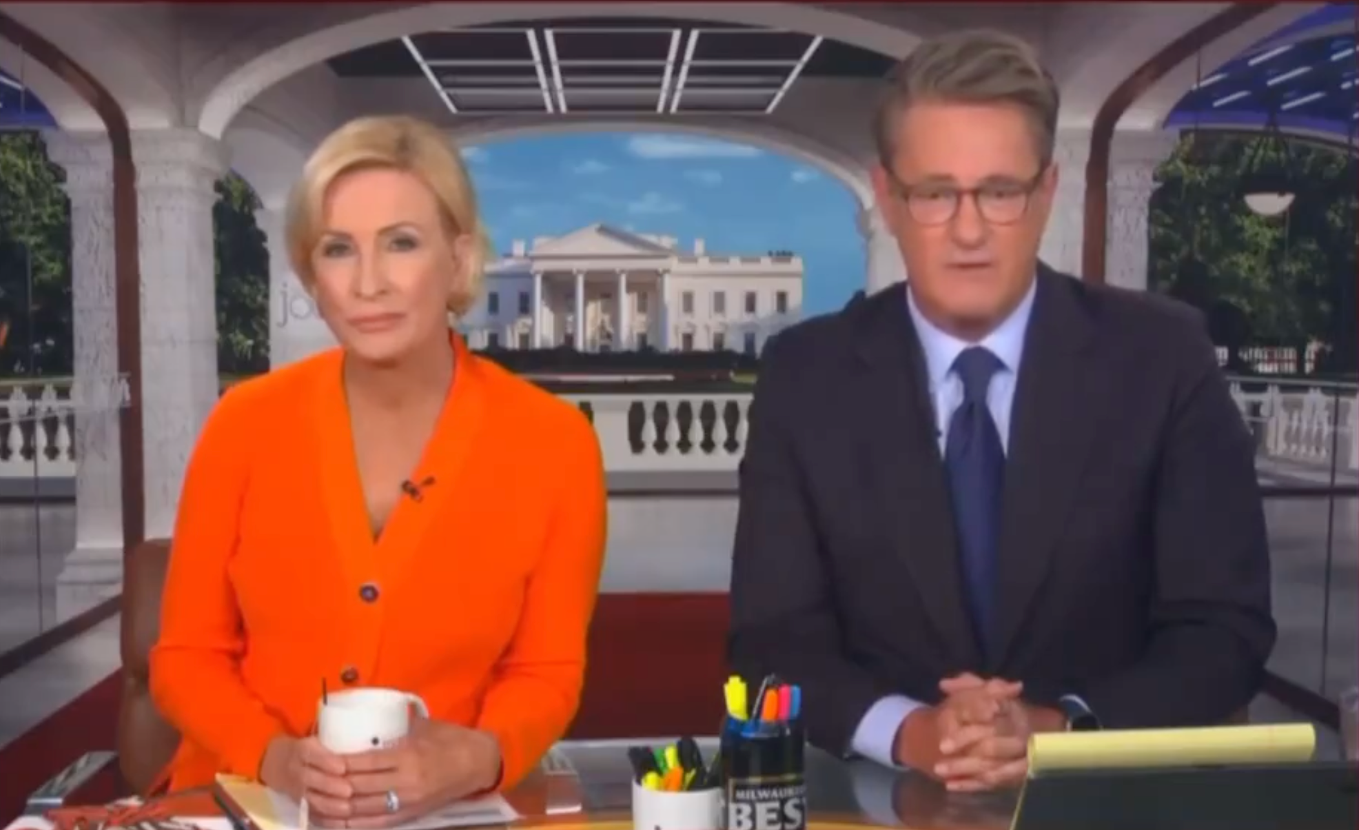 The hosts of MSNBC's influential news and commentary program Morning Joe returned to air on July 16 following the attempted assassination of Donald Trump.