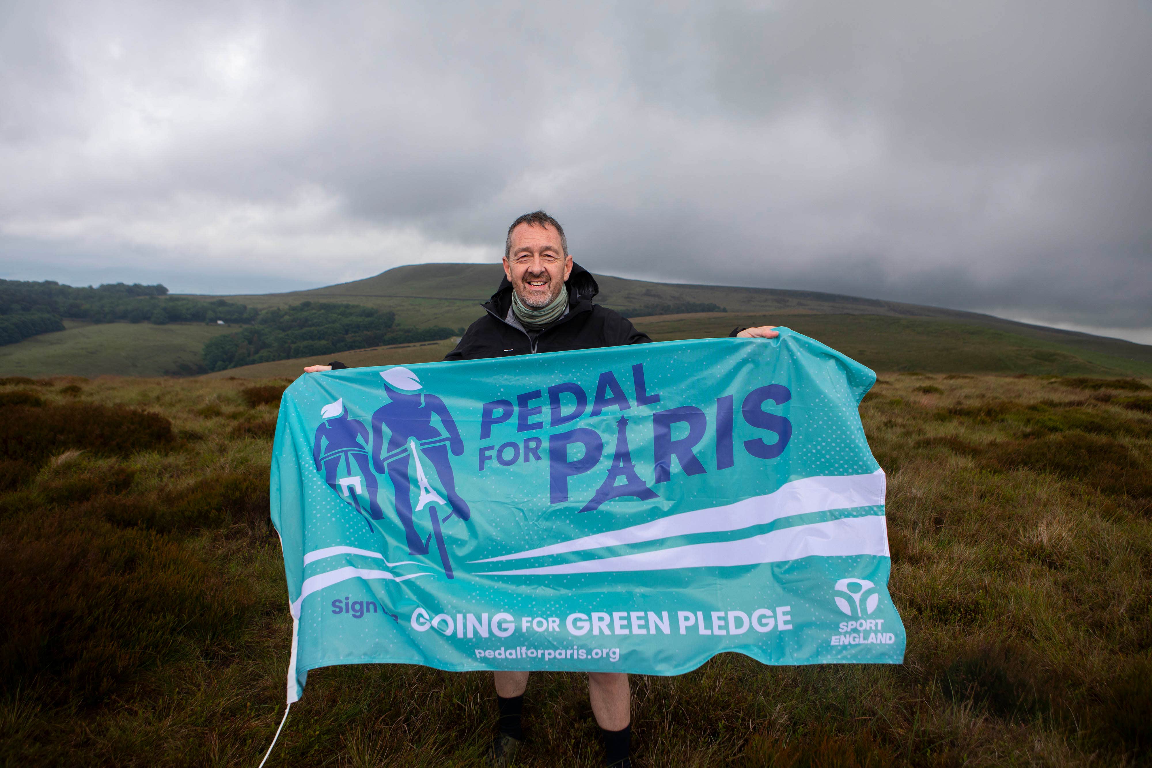 Chris Boardman is taking on a cycling challenge to Paris (Lucy Ray/PA Media Assignments)