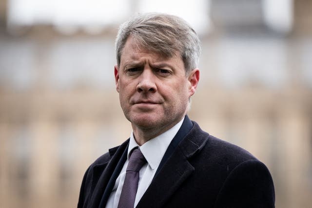 Former net-zero tsar Chris Skidmore quit the Tories and Parliament in January in protest at the issuing of new oil and gas licences (Aaron Chown/PA)