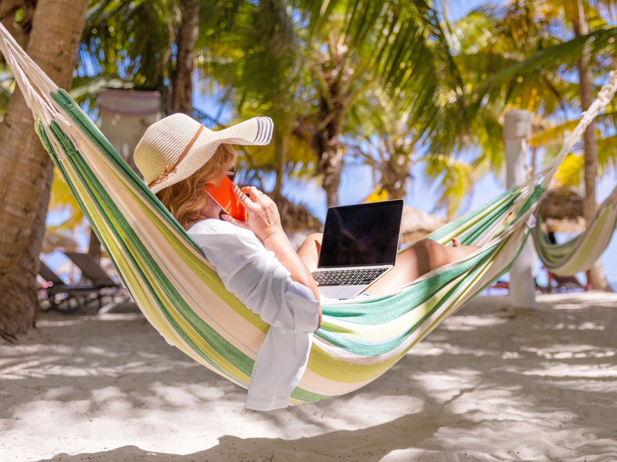 Workers are increasingly ‘quiet vacationing’ with remote jobs 