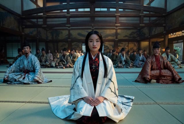 <p>Anna Sawai in Shogun </p>