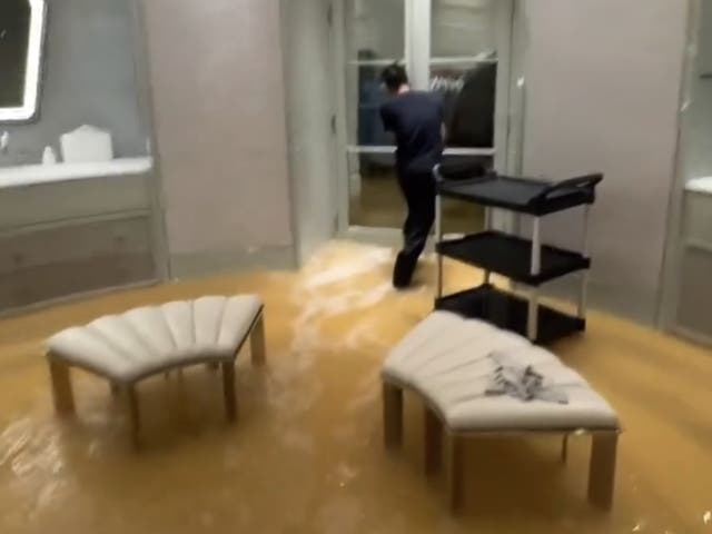 <p>Drake’s flooded house in Toronto</p>