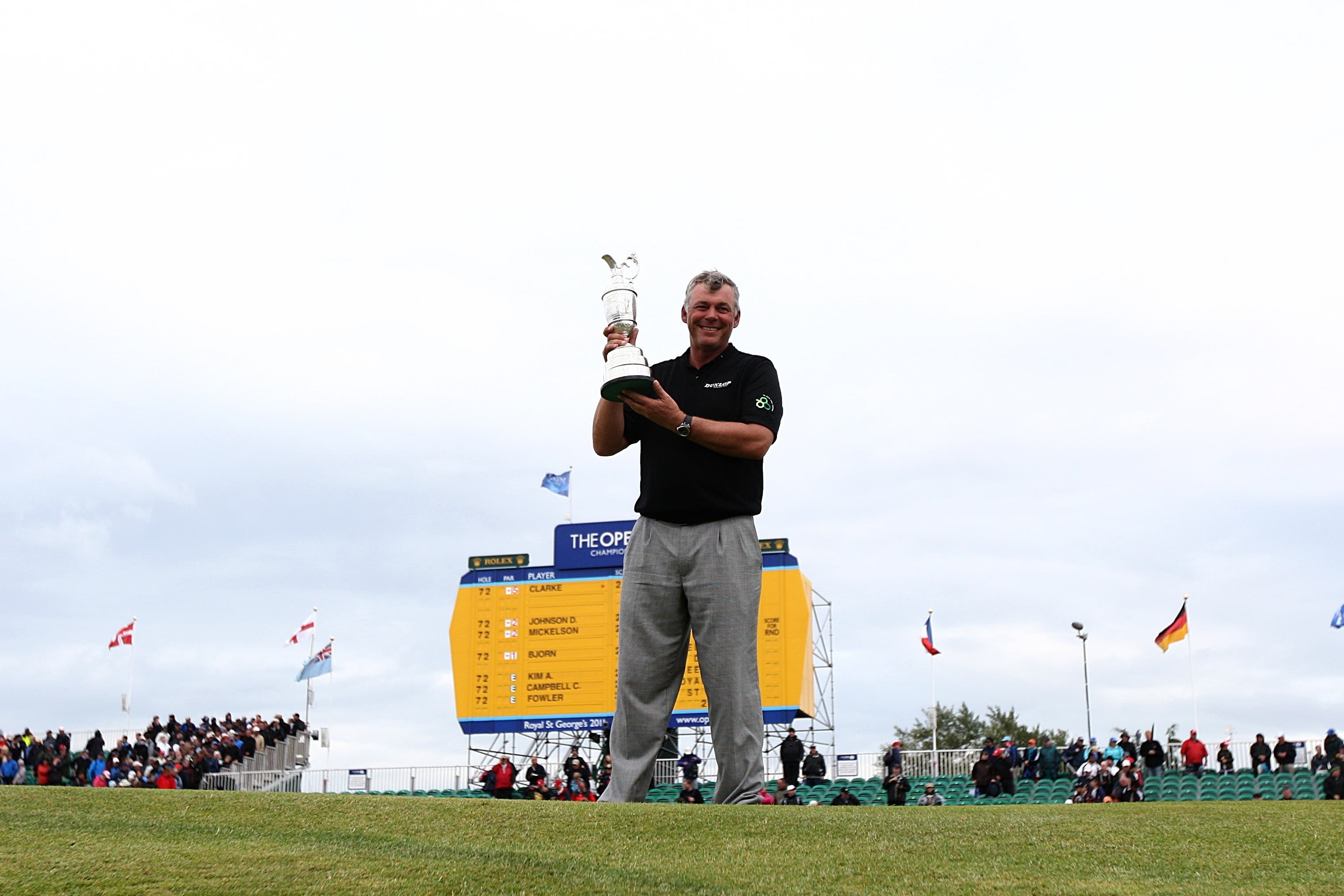 Darren Clarke became the oldest winner of The Open since 1967 with his victory in 2011 (David Davies/PA)