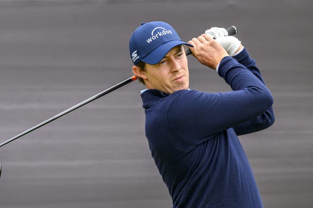 Matt Fitzpatrick is at a loss to explain his poor Open Championship record (Malcolm Mackenzie/PA)