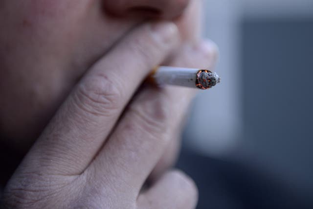 The move on smoking is backed by scores of health campaigners and charities (Jonathan Brady/PA)