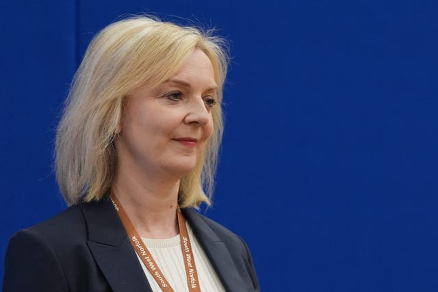 Liz Truss’s government broke with tradition by refusing to publish the OBR’s forecast ahead of its 2022 mini-budget (Jacob King/PA)