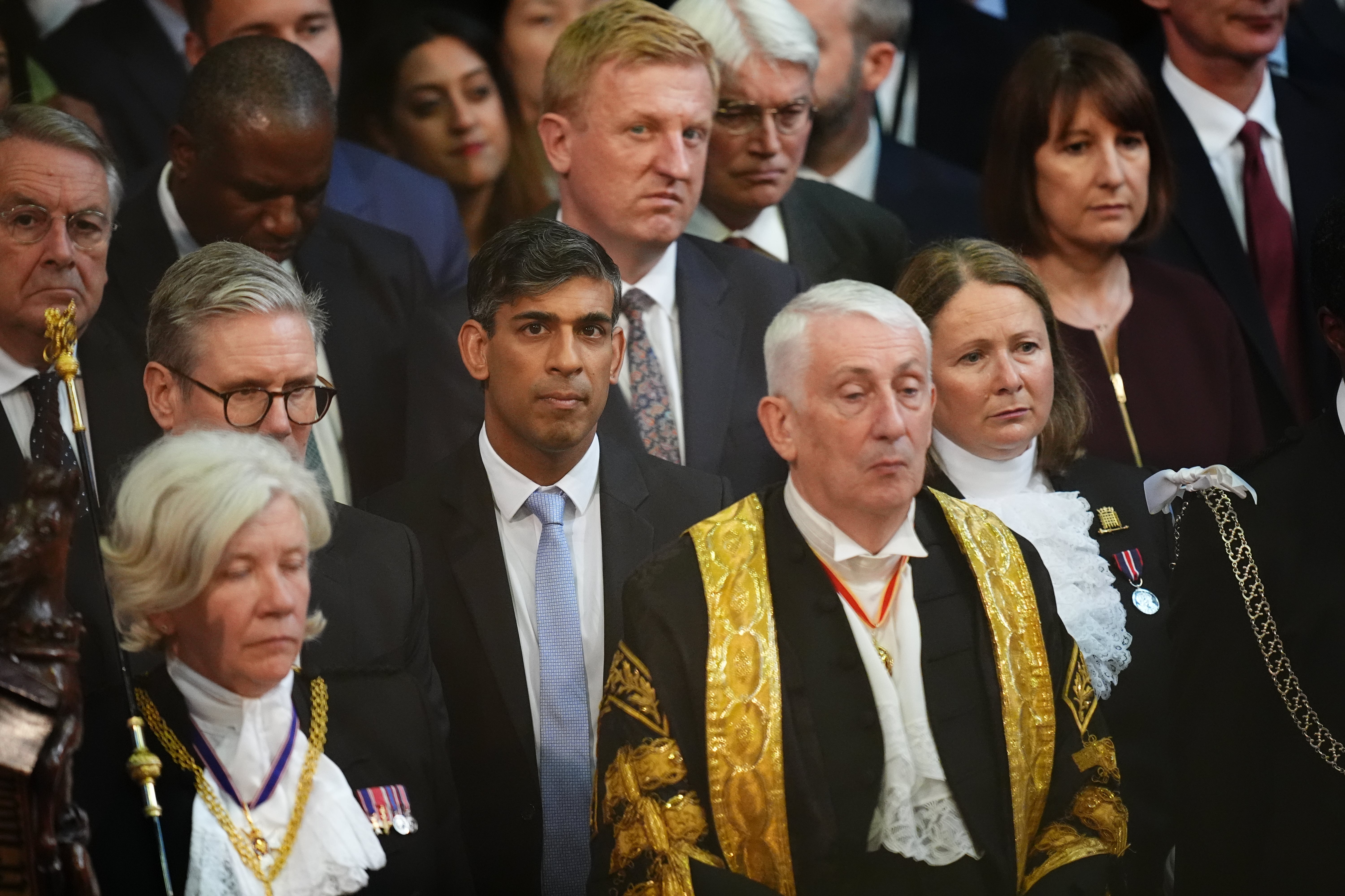 Prime Minister Sir Keir Starmer and Rishi Sunak