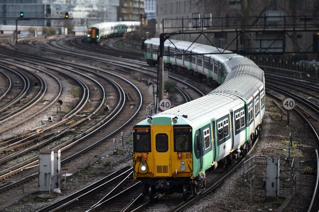 Legislation to overhaul Britain’s railways and England’s buses was included in the King’s Speech (Kirsty O’Connor/PA)