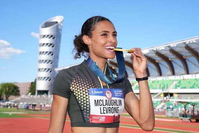 <p>Sydney McLaughlin-Levrone set a new 400m hurdles world record in June. </p>