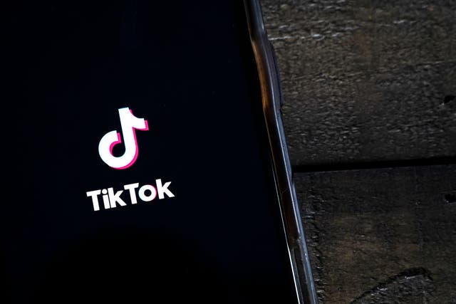 <p>The TikTok app is displayed on an Apple iPhone on 7 August, 2020 in Washington, DC</p>