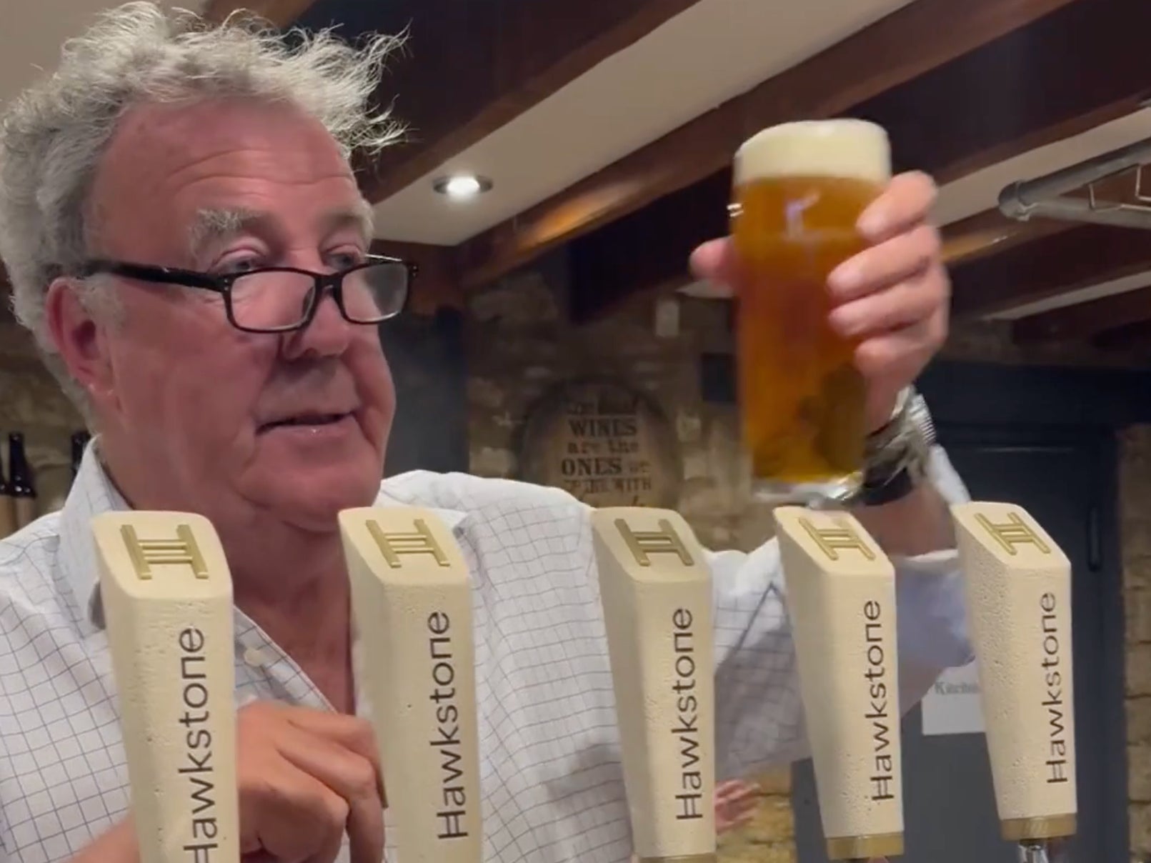 Jeremy Clarkson shares first look inside Cotswolds pub…