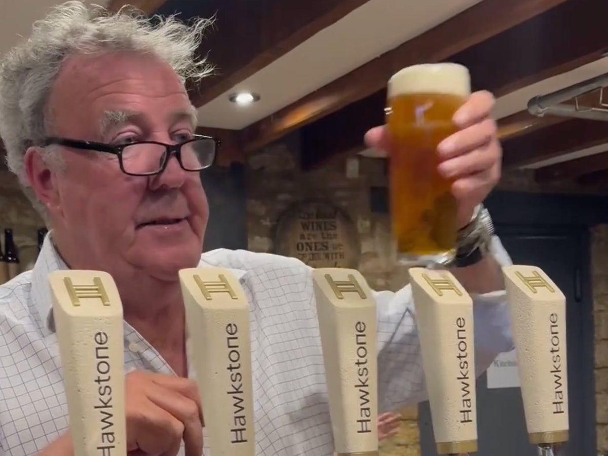 Jeremy Clarkson shares first look inside Cotswolds pub he bought for £1m