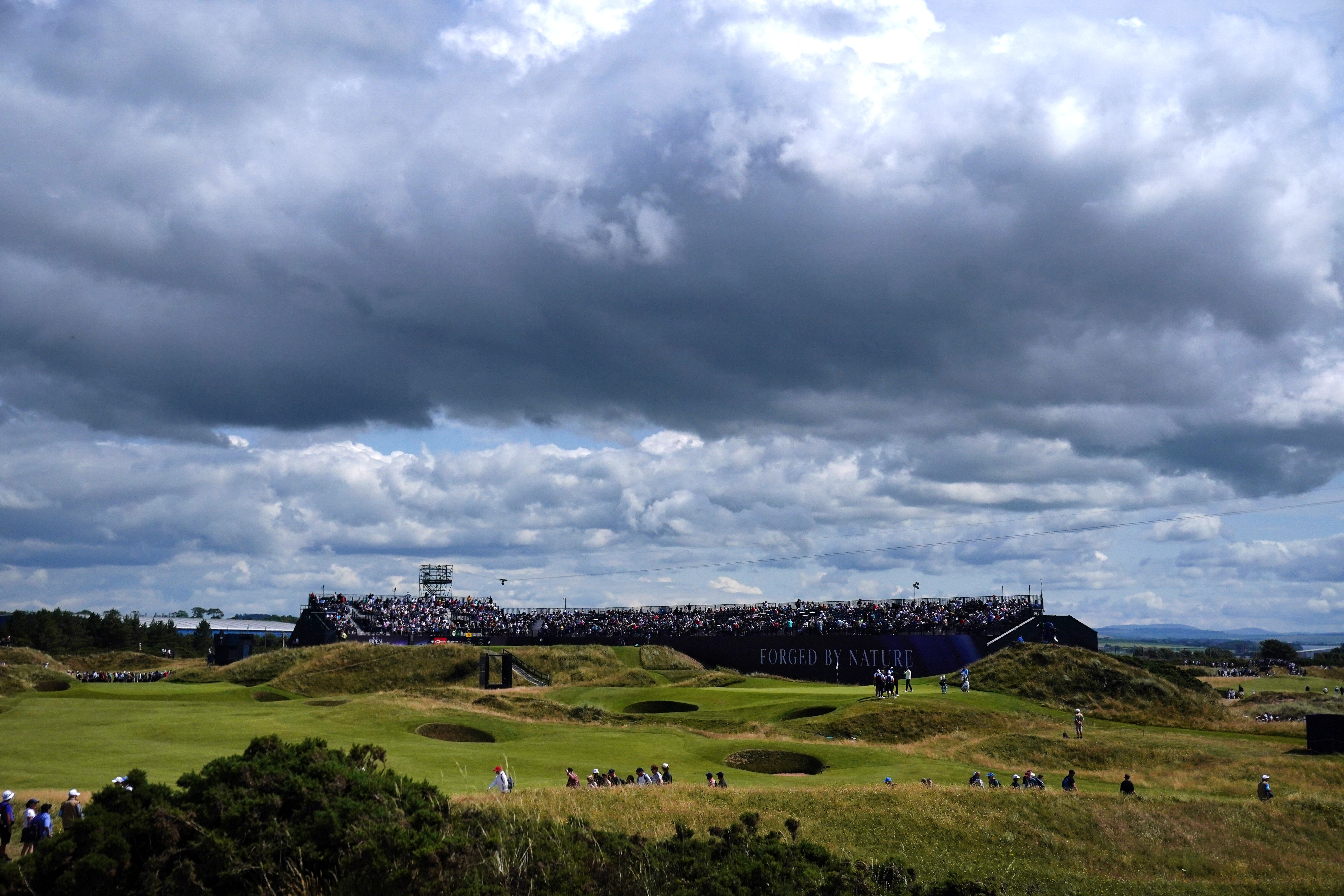 The eighth hole is known as the Postage Stamp (Owen Humphreys/PA)