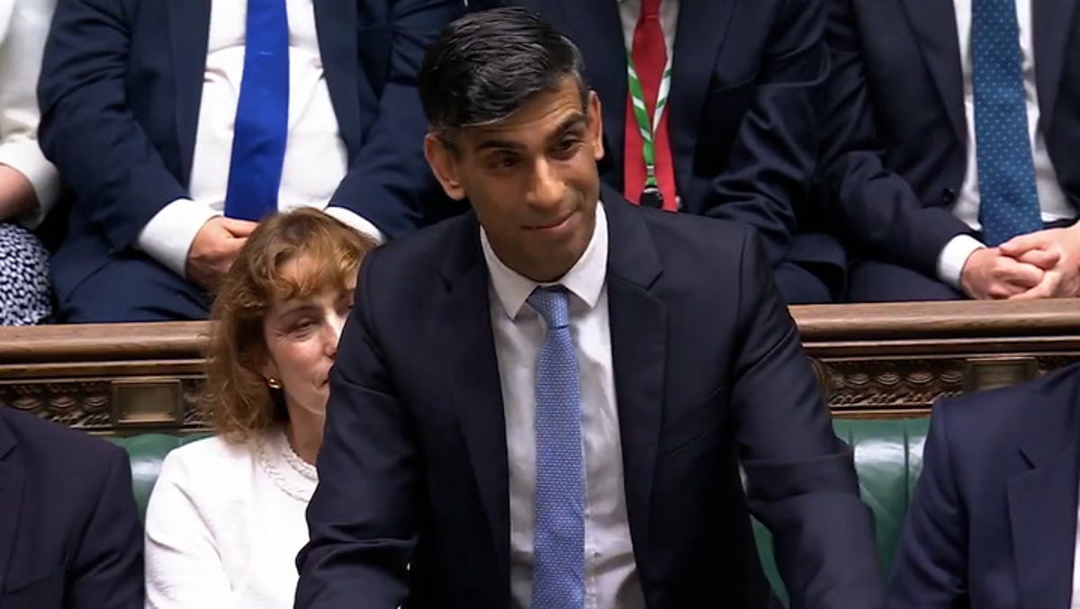Rishi Sunak makes joke about how he became prime minister and lost election