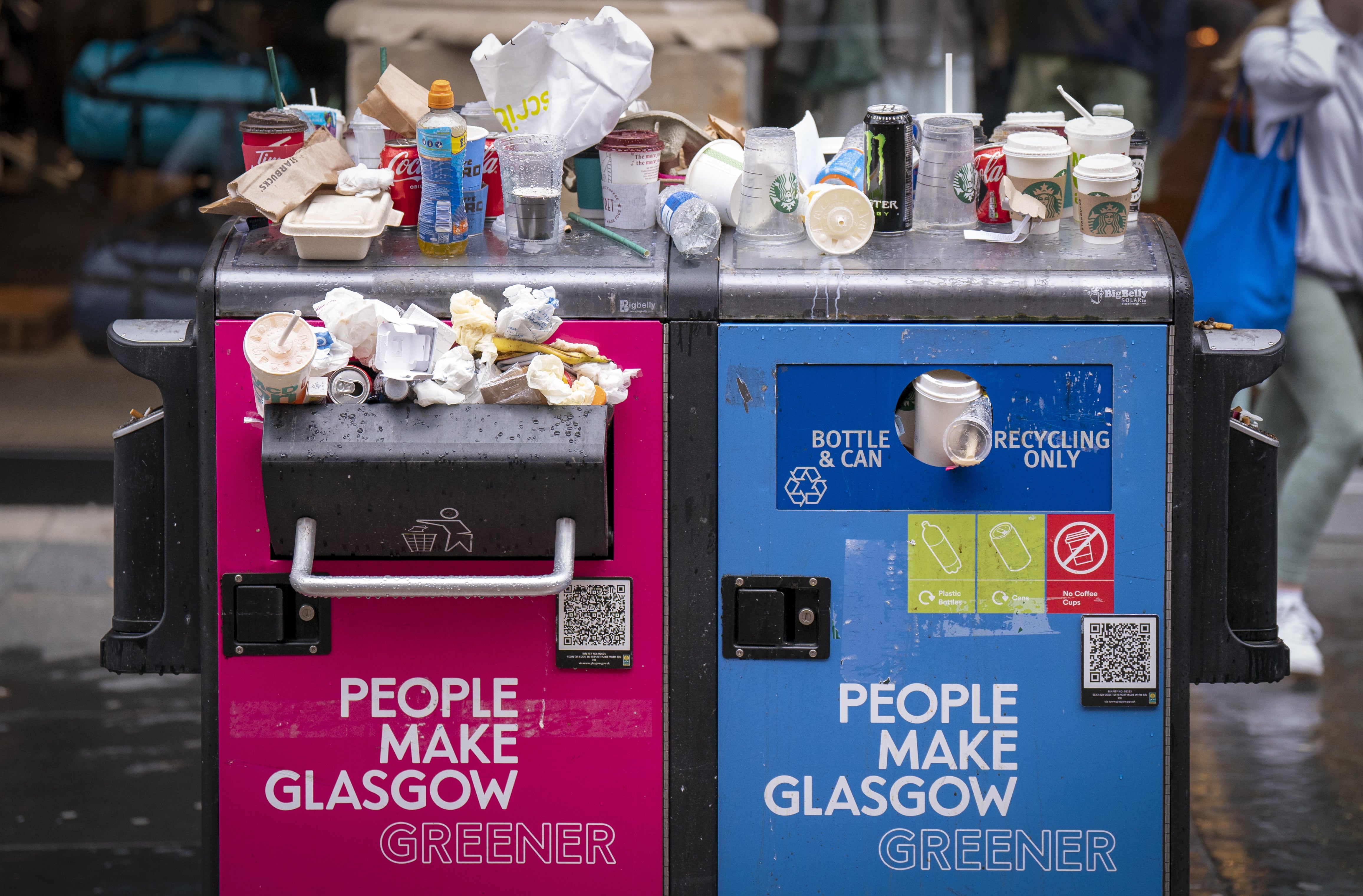 Glasgow City Council, Scotland’s largest local authority, is one of the areas where Unison says it now has amandate for strike action. (Jane Barlow/PA)