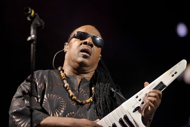 Stevie Wonder performs at Glastonbury in 2010 (Ben Birchall/PA)