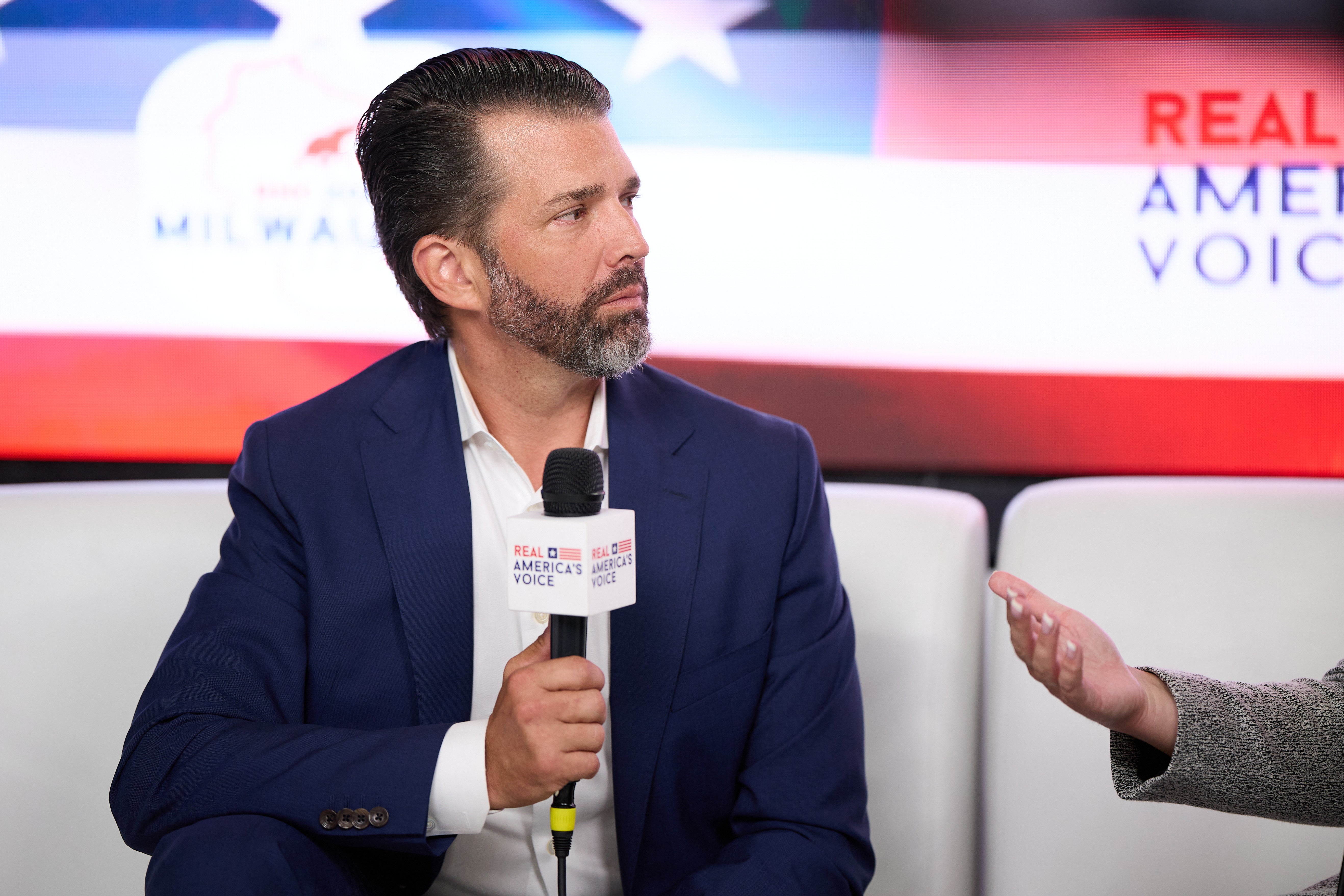 Donald Trump Jr would like ‘veto power’ over hiring for Trump’s second term should he win in November, according to a report