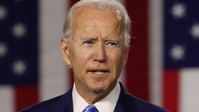 <p>Biden tests positive for Covid on campaign trail in Las Vegas.</p>