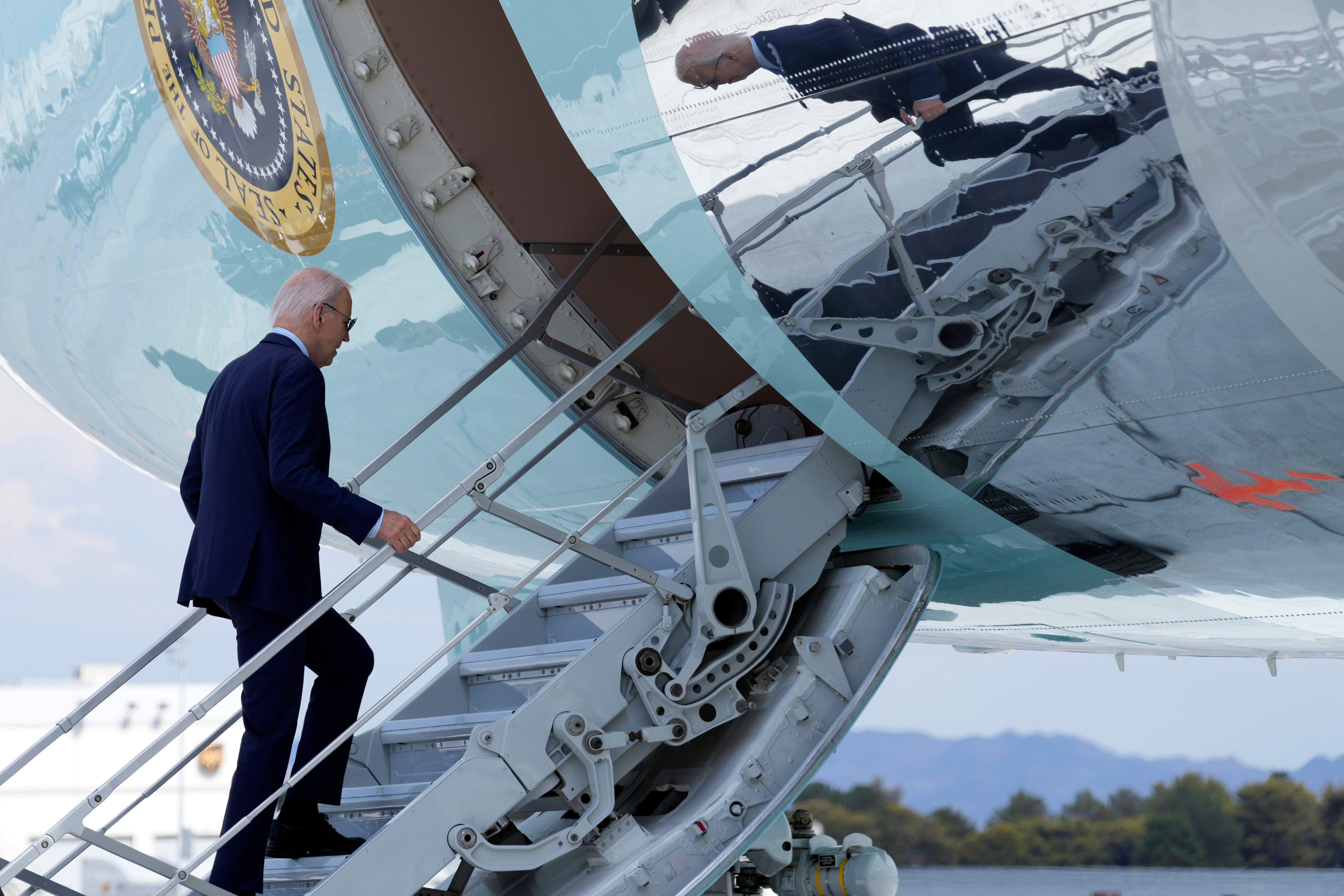 Joe Biden returned home to Delaware to self-isolate on Wednesday after testing positive for Covid-19. A report now indicates he is ‘receptive’ in calls about concerns over his political future