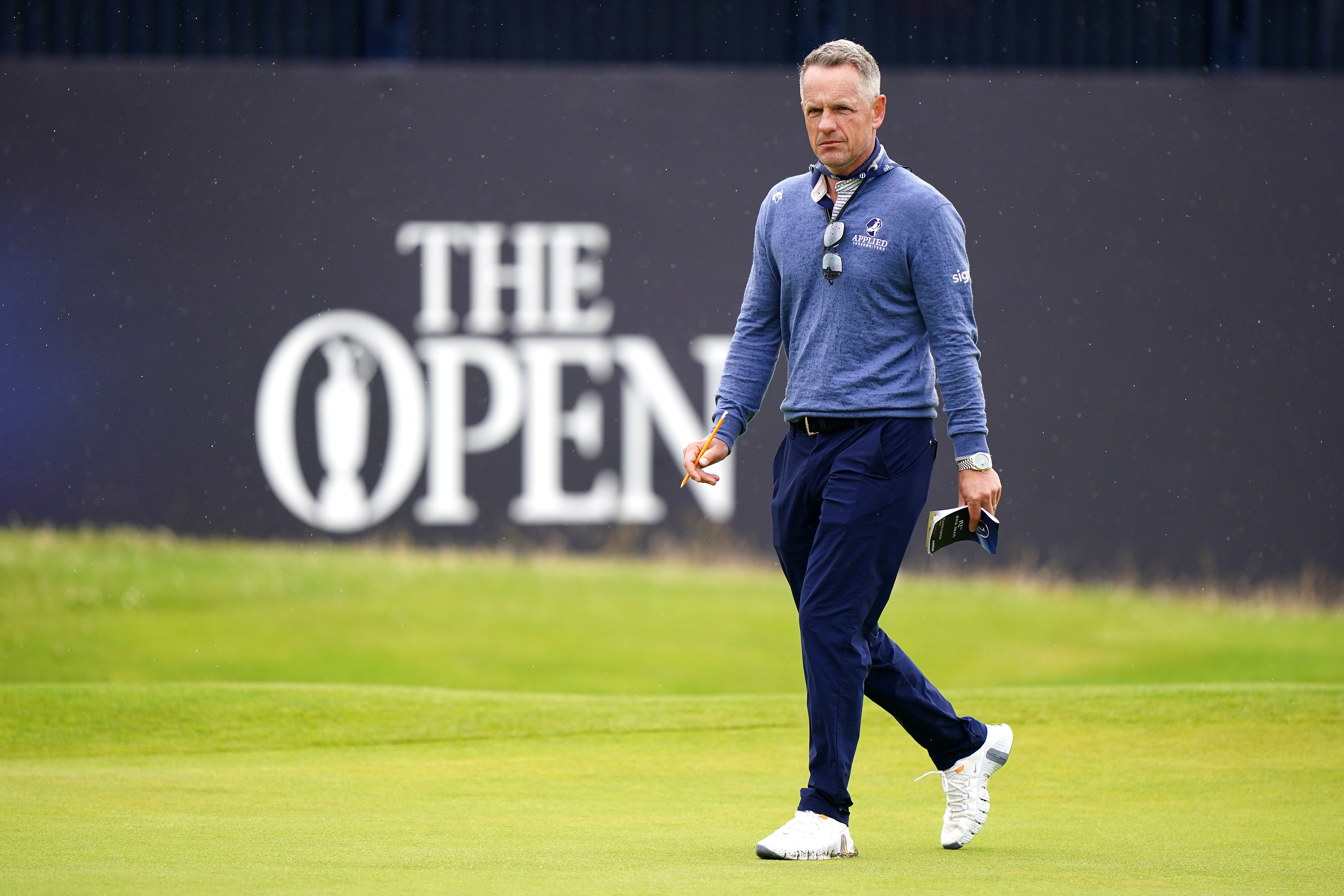 Luke Donald is Europe’s Ryder Cup captain (Zac Goodwin/PA)