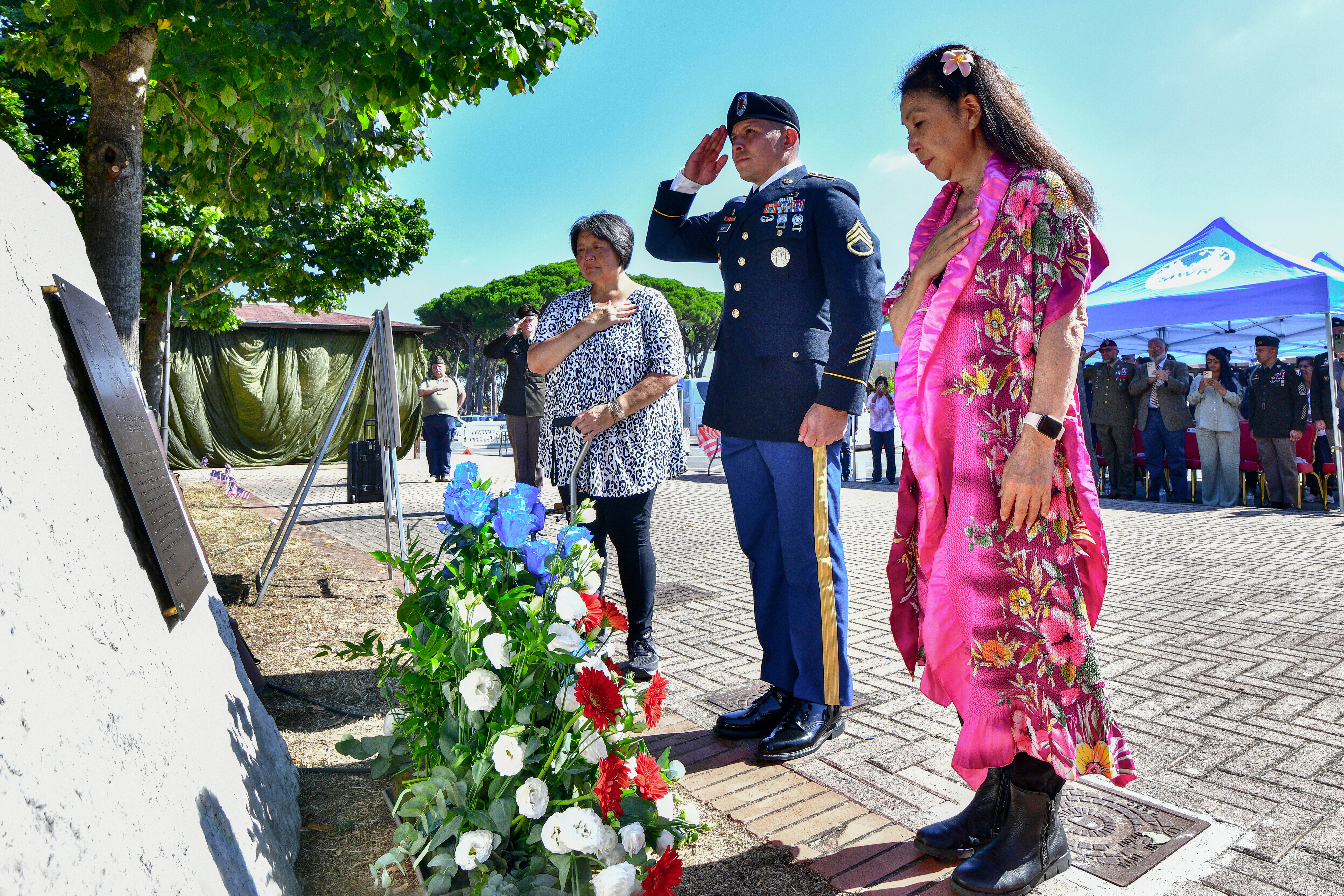 Italy US Army Nisei Celebration