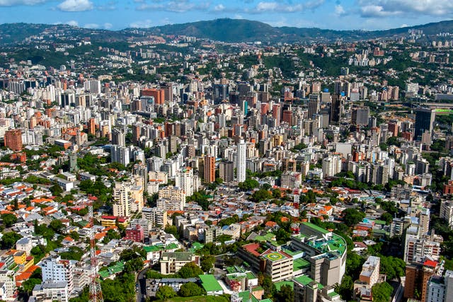 <p>Caracas in Venezuela was given a 100 risk score </p>
