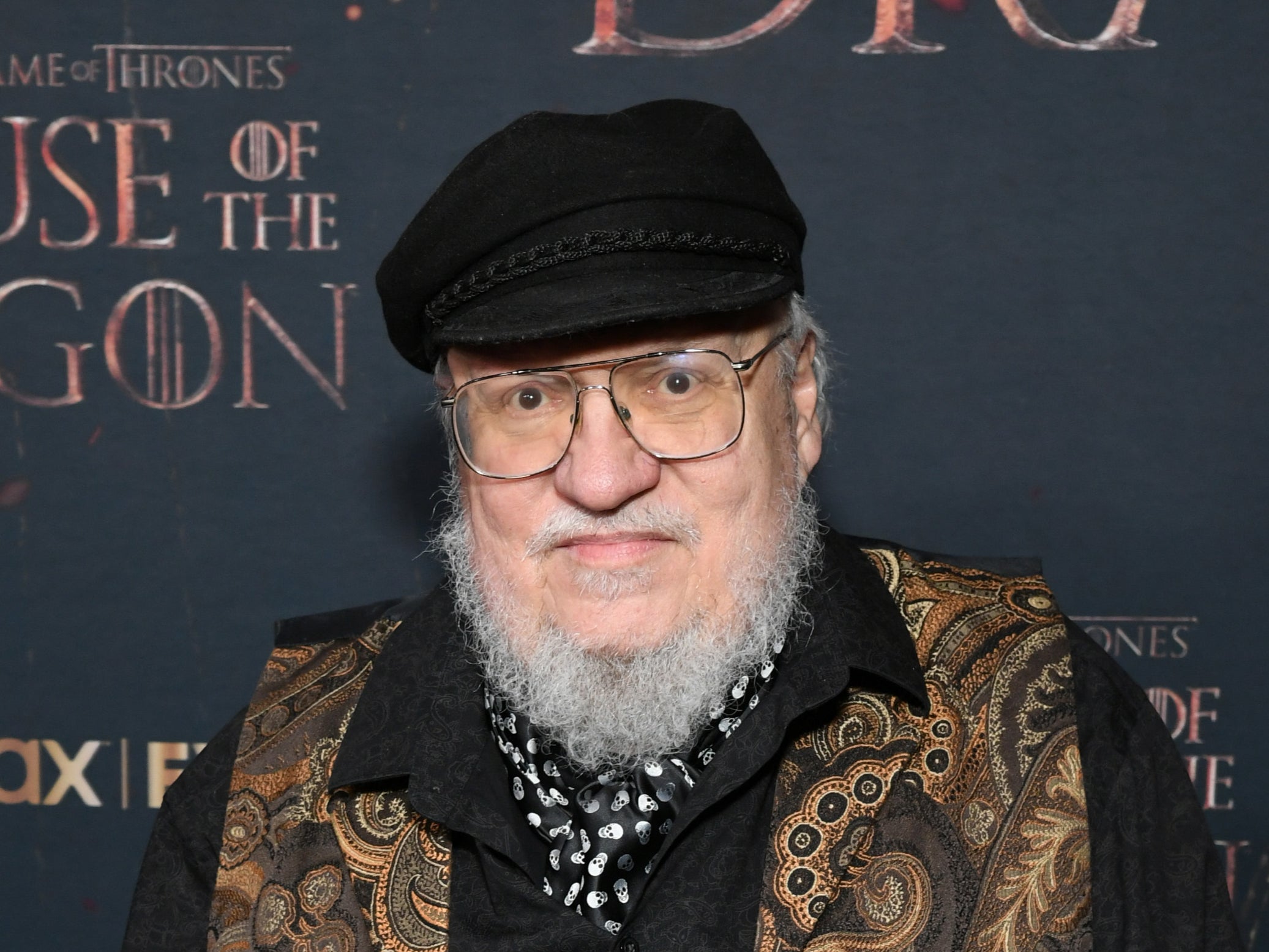 George RR Martin attends a screening of ‘House Of The Dragon’ in LA in March 2023