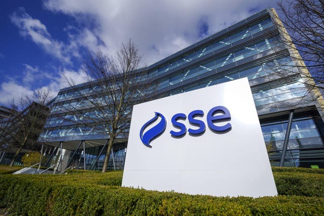 SSE said its first quarter financials were in line with expectations (PA)