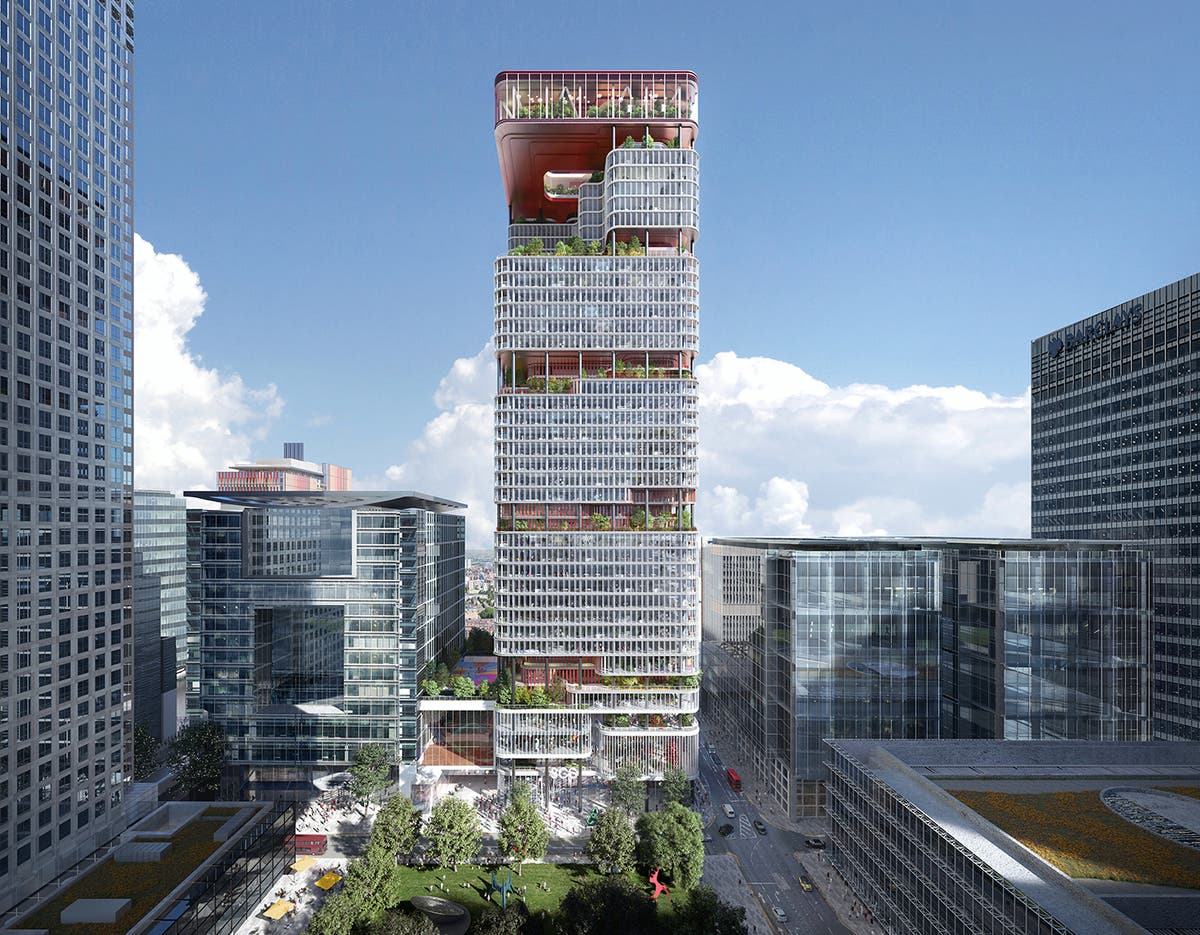 Canary Wharf to carve out terraces in &pound;400m HSBC tower makeover 