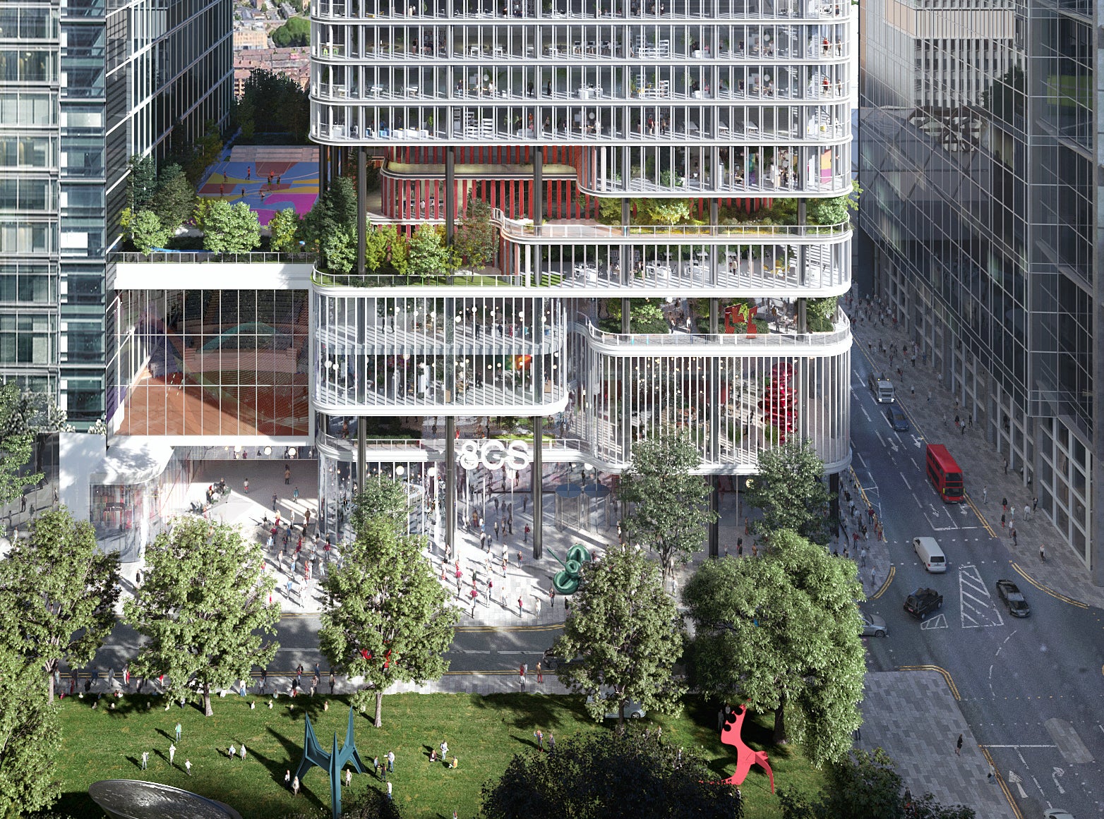 The project would be the largest ever conversion of an office skyscraper to become a ‘mixed use’ building