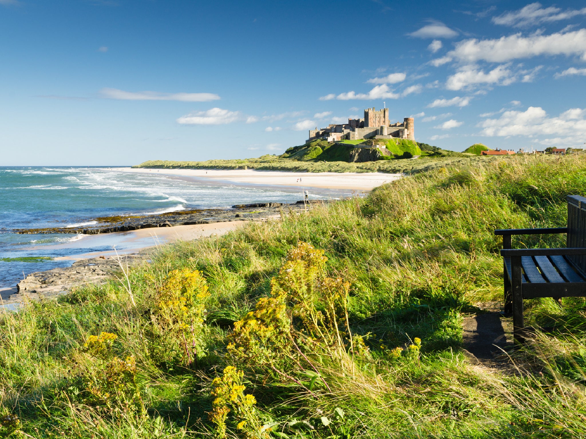 Bamburgh is voted best seaside town in the UK | The Independent