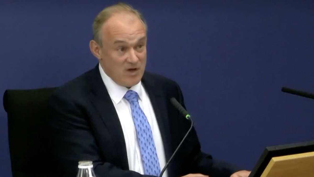 Watch live: Former postal affairs minister Ed Davey questioned at Horizon IT inquiry