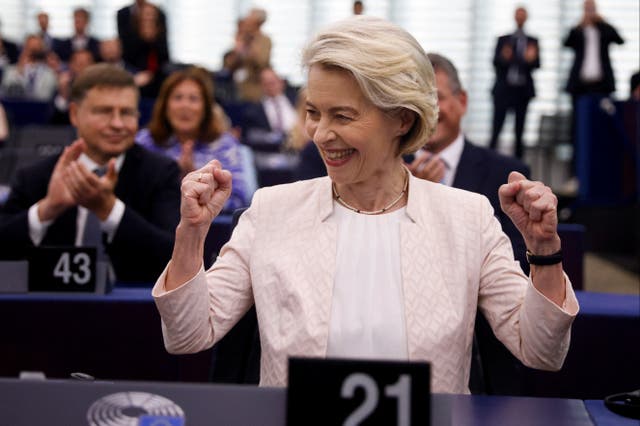 <p>European Commission president Ursula von der Leyen</p>