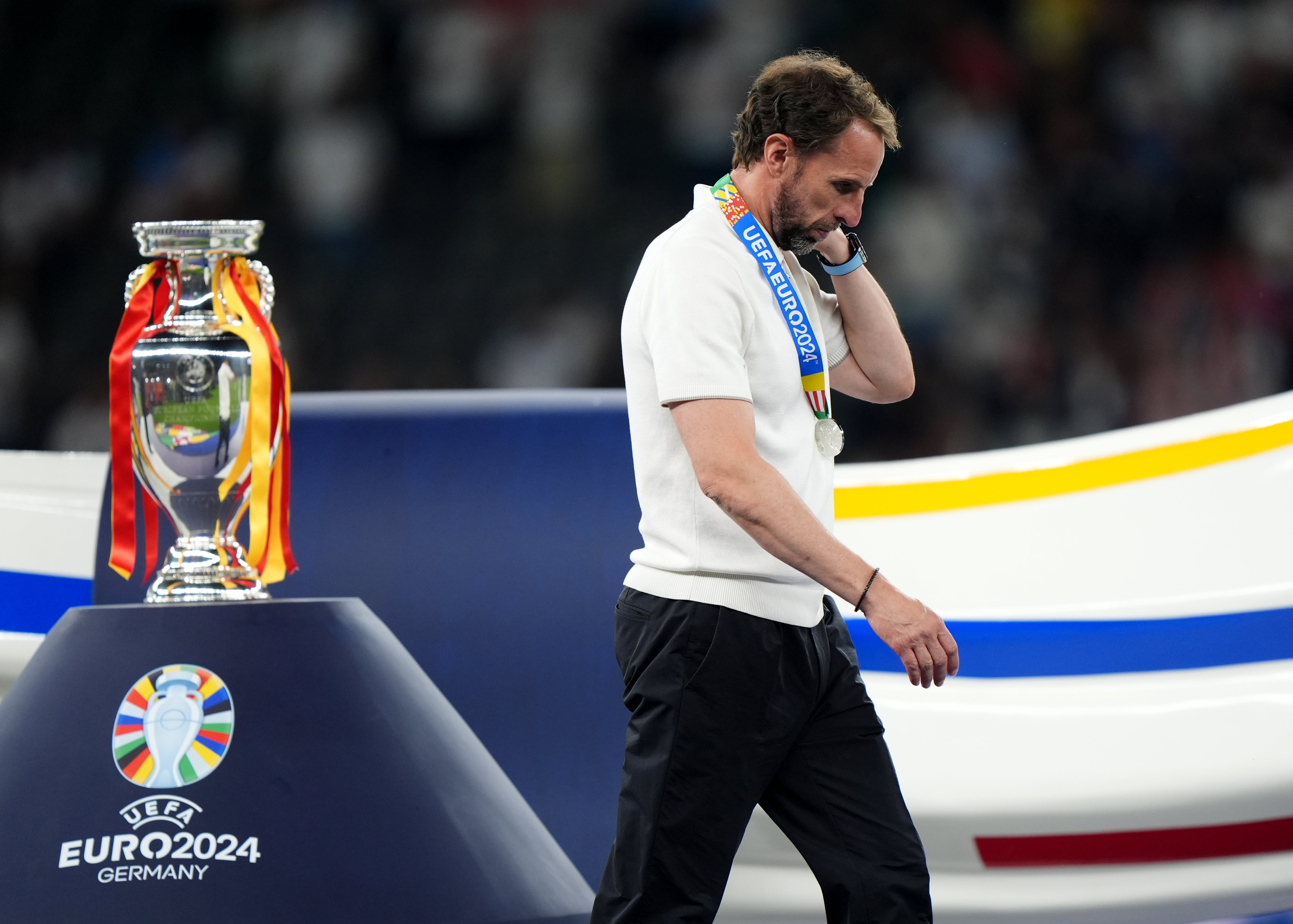 Gareth Southgate left his role as England boss two days after his side’s Euro 2024 final defeat to Spain (Bradley Colyer/PA)