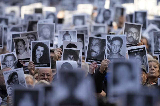 ARGENTINA-ATENTADO ANIVERSARIO