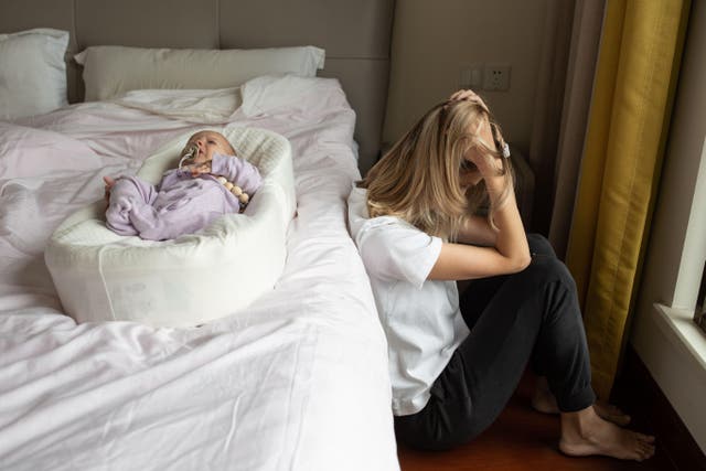 <p>Postnatal depression goes beyond the ‘baby blues’ and is a prolonged period of feeling low</p>