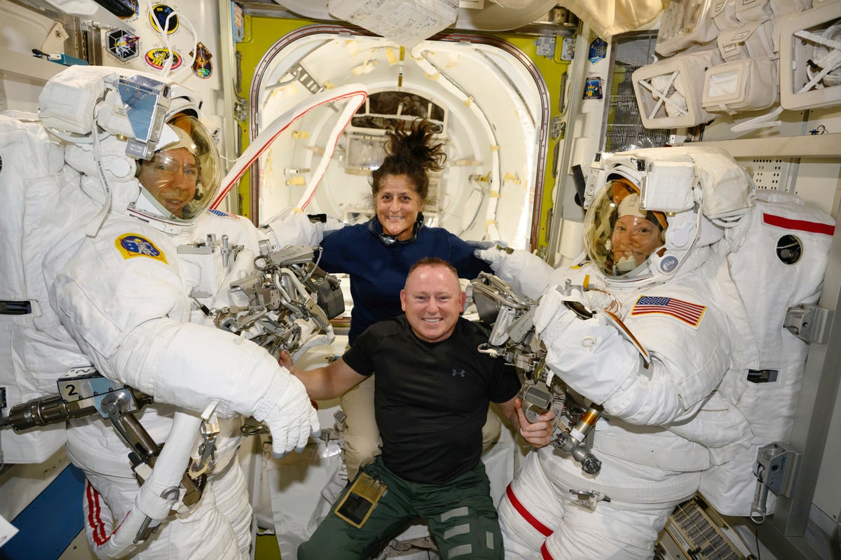 Astronauts hold their own ‘Olympics’ from International Space Station