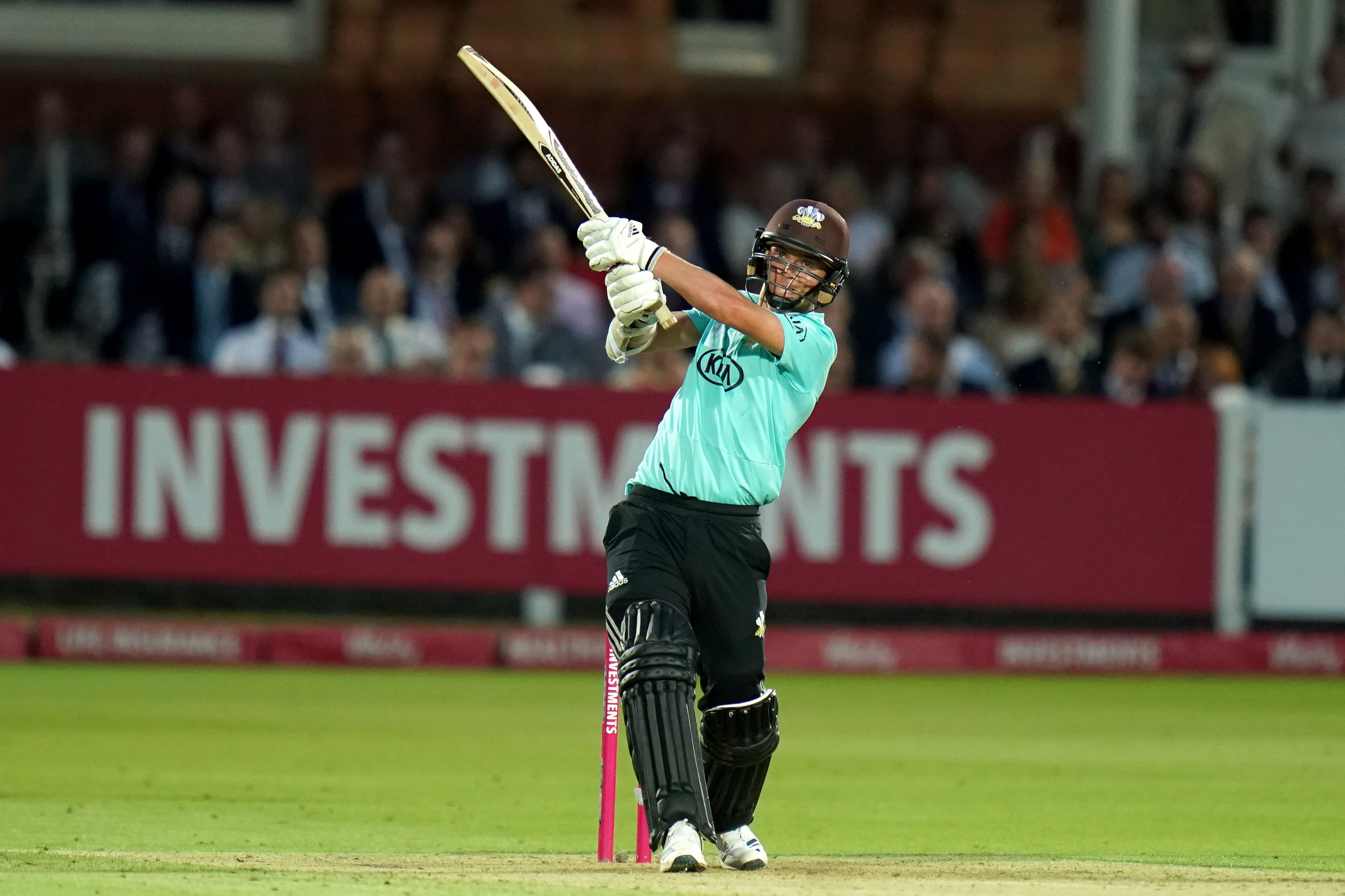 Sam Curran hit a century for Surrey (John Walton/PA)